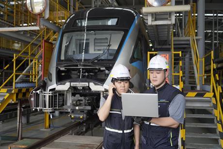 5G for maintenance (image LG U+)