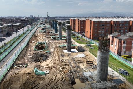 Bogota metro construction (images Metro de Bogotá) (2)