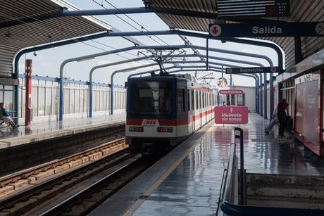 Monterrey Metro Line 1 Griega station  (shutterstock annysfotografa)