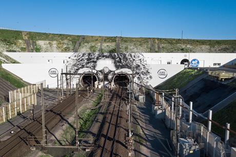 Channel Tunnel portal (Photo Getlink Eurotunnel)