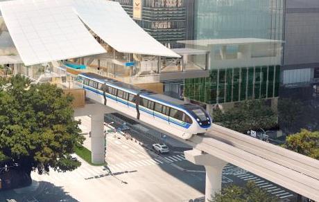 Tainan monorail Blue Line (image Tainan municipality) (1)