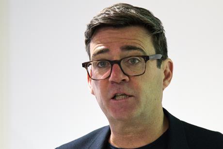 Grerater Manchester Mayor Andy Burnham