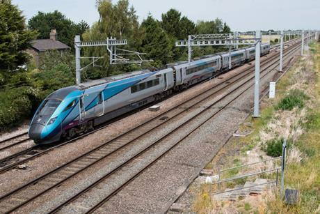 TransPennine-Express-Class-802-on-newly-wired-section-of-TRU-under-diesel-power-(Photo-Tony-Miles)