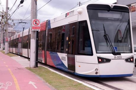 Santos tram extension (photo state gov of Sao Paulo)