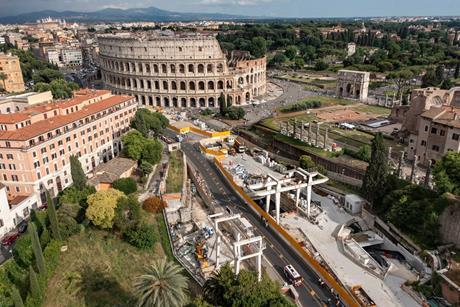 it-roma-Line-C-Colosseo-construction-Webuild