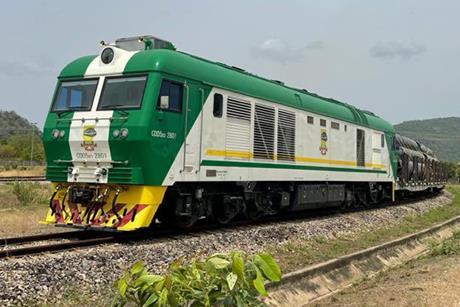 Nigerian Railway Corp Warri to Itakpe freight train (1)