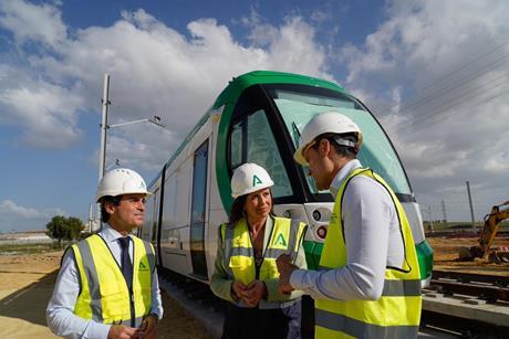 Alcalá de Guadaíra CAF tram (Photo Junta de Andalucía)