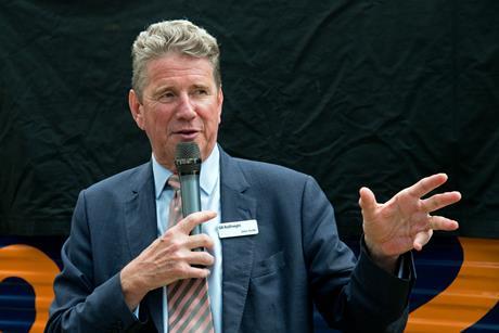 GBRf MD John Smith at Waterloo naming 66728 280525