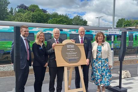 Levenmouth reopening ceremony (Photo Transport Scotland)