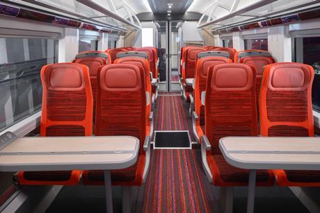 Impression of LNER CAF Class 897 train standard class