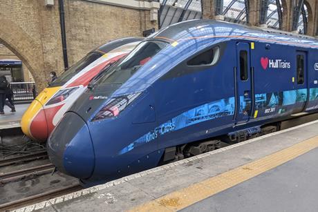 Hull Trains Paragon unit London King's Cross