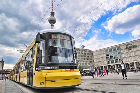 Berlin Flexity tram (Photo BVG Sven Lambert)