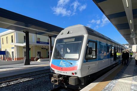Catanzaro suburban rail reopens (image Filippo Mancuso)