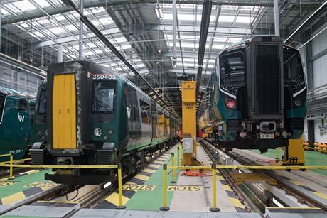Extension end of Bletchley depot (older building behind with darker roof) 120925 TM02