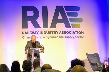 Hendy at RIA conference