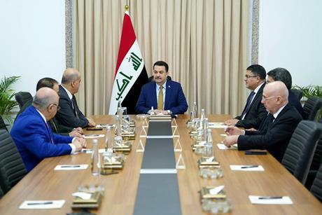 Baghdad metro meeting (Photo Iraqi Prime Minister Media Office)