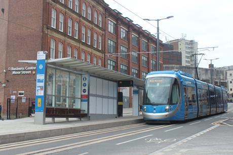 West Midlands Metro Eastside extension  (Photo West Midlands Metro)