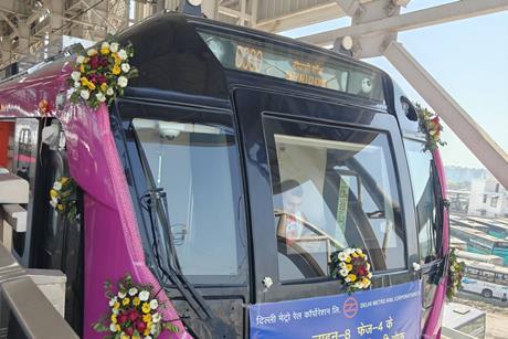 Delhi metro opening (image DMRC)