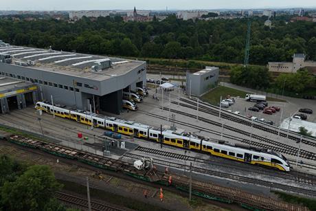 Koleje Dolnośląskie Elf EMUs built by Pesa (image KD)