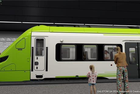 Barcelona FGC airport train impression (Image Alstom) (3)