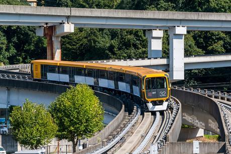 Hiroshima 7000 Series AGT for the Astram Line (Photo Hiroshima Rapid Transit Co, MHI)