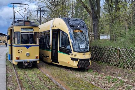 Moderus tram delivered Berlin Woltersdorf line image Modertrans (2)