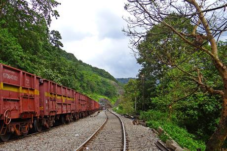 Indian freight train
