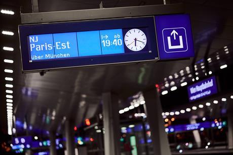 Wien - Paris night train