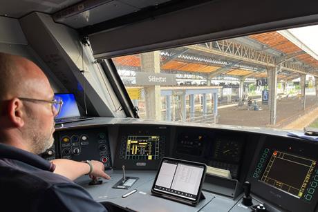 SBB Cargo International train via France (Photo SBB Cargo International)