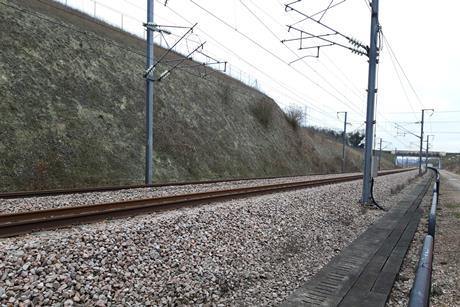 High Speed 1 track