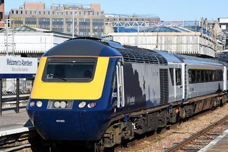ScotRail operated a VIP preview run from Aberdeen to Edinburgh with its first refurbished HST set on October 10. (Photos: Tony Miles)