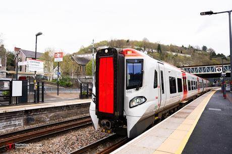 gb-TfW Rail Class 197 launched to Ebbw Vale