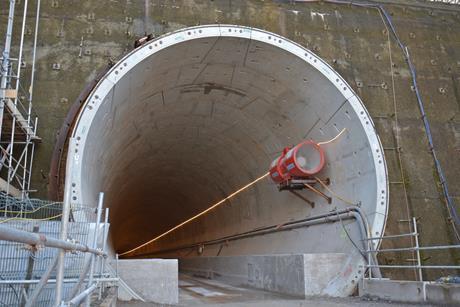 2025 02 25 Long Itchington Tunnel northbound DOWN north portal C Howe