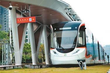 Huangpu tram Line 2 Guangzhou (image gov of Guangzhou)