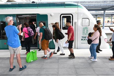 Cancún – Playa del Carmen section of Tren Maya inaugurated (Photo Government of Mexico) (1)