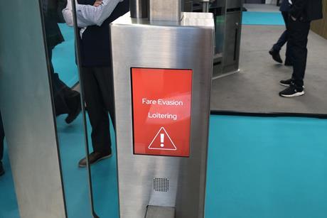 Cubic Transportation Systems FEnX station ticket gate