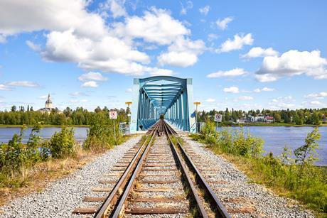 Haparanda Bridge image Tommy Alven Shutterstock
