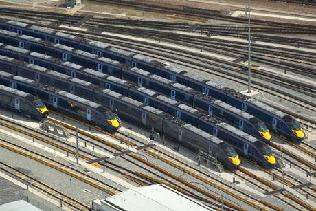 Southeastern Class 395 EMUs at Ashford (Photo Southeastern)