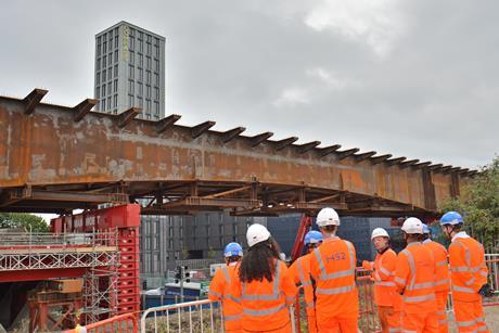 2025 08 21 BBV JV Section Manager Georgios Markakis explains the skidding system C Howe