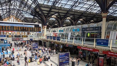 London Liverpool Street concourse