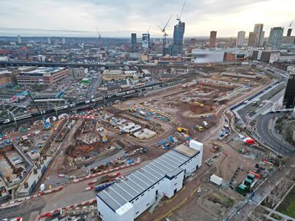 2026 01 14 HS2 Birmingham Curzon St Progress C Howe