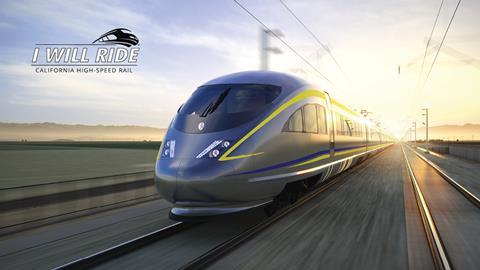 us-Cali HSR train rendering