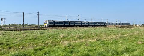 c2c train from Hadleigh Castle