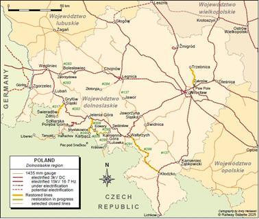 Dolnoslaskie map