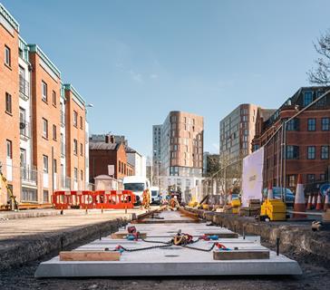 Coventry VLR track laying (2)