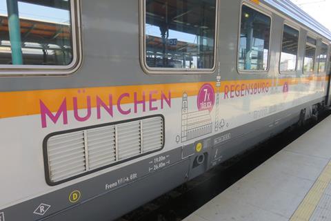 Alex Praha - München  train coach