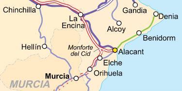 es-Monforte Murcia map crop