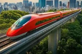 Indian high speed train impression (Image BEML)