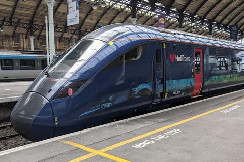 Hull Trains Paragon station