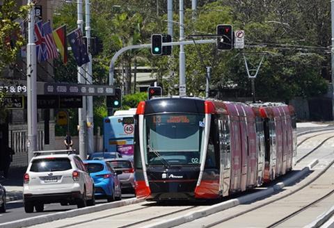 Light rail in Sydney